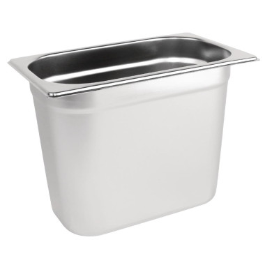 Bac Gastronorme inox GN 1/4 200mm - 265 x 200 x 162 mm - VOGUE