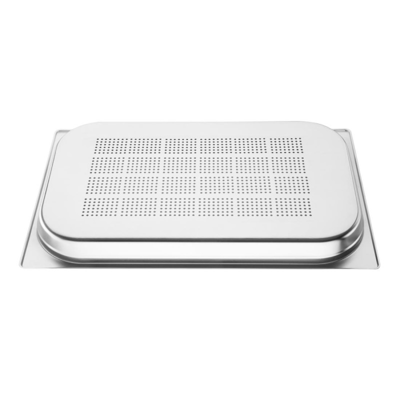 Bac Gastronorme inox perforé GN 1/1 40mm - 530 x 40 x 325 mm - VOGUE