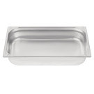 Bac inox 18/10 GN 1/1 professionnel 100mm - 325 x 100 x 530 mm - VOGUE