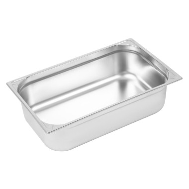 Bac inox 18/10 GN 1/1 professionnel 150mm - 325 x 150 x 530 mm - VOGUE