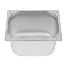 Bac inox 18/10 GN 1/2 professionnel 200mm - 265 x 200 x 325 mm - VOGUE