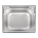 Bac inox 18/10 GN 1/2 professionnel 200mm - 265 x 200 x 325 mm - VOGUE
