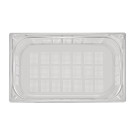 Bac inox 18/10 perforé GN 1/1 professionnel 150mm - 325 x 150 x 530 mm - VOGUE