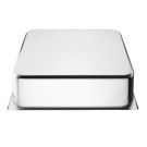 Bac inox GN 2/1 200mm - 650 x 200 x 530 mm - VOGUE