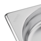 Bac inox GN2/3 200mm - 354 x 200 x 325 mm - VOGUE