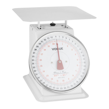 Balance à plateau 20kg - 295 x 253 x 244 mm - VOGUE