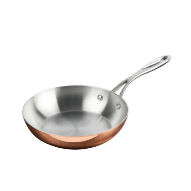 Batterie de cuisine en cuivre triple parois 3 pièces Cook Like A Pro - VOGUE