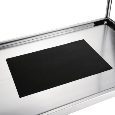 Chariot de débarrassage inox 3 niveaux petite taille - 710 x 405 x 825 mm - VOGUE
