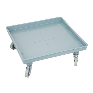 Chariot pour casiers de lavage - 538 x 538 x 210 mm - VOGUE