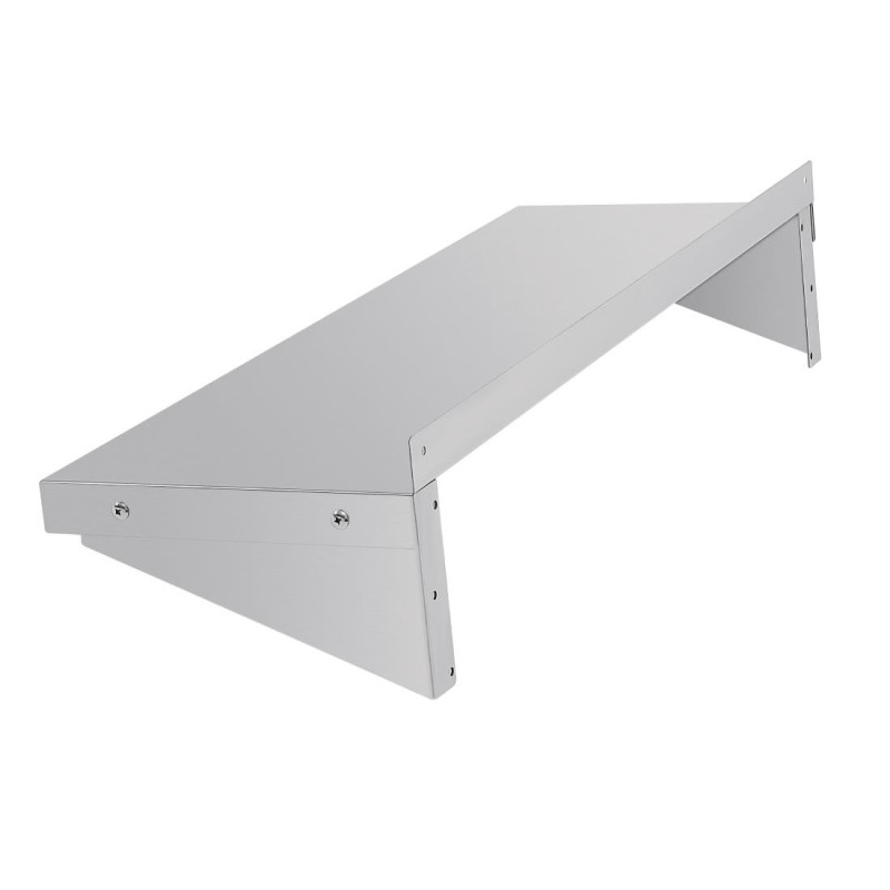 Etagère murale en acier inoxydable 900mm - VOGUE