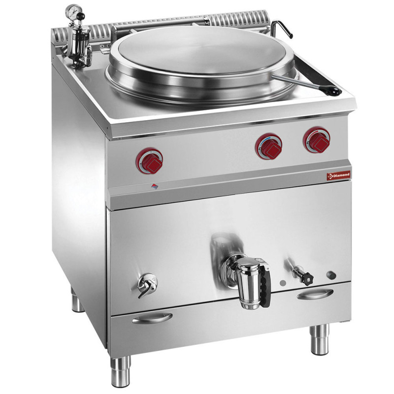 Marmite ronde gaz 50 lt -chauff indirect - Diamond  au meilleur prix sur Restock CHR