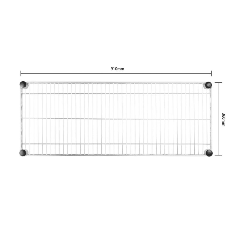 Etagère murale métallique 910mm - VOGUE