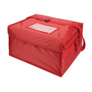 Grand sac de livraison pizza isotherme en nylon - 350 x 250 x 420 mm - VOGUE