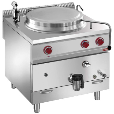 Marmite gaz 150 lt chauffe indirect - sur meuble - Diamond  au meilleur prix sur Restock CHR