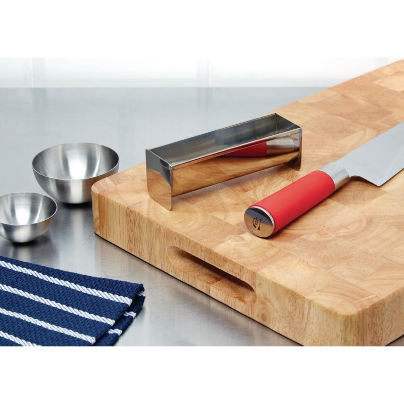 Moule à terrine en acier inoxydable forme de U 135mm - 35 x 135 x 45 mm - VOGUE