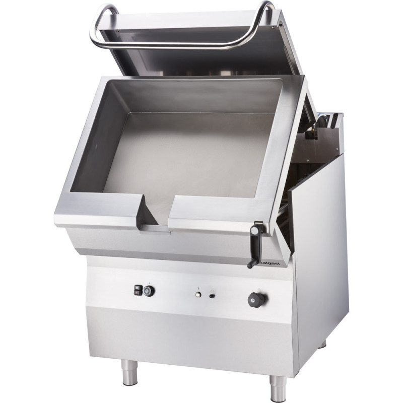 Poêle inclinable à gaz 800x700 - Stalgast  au meilleur prix sur Restock CHR