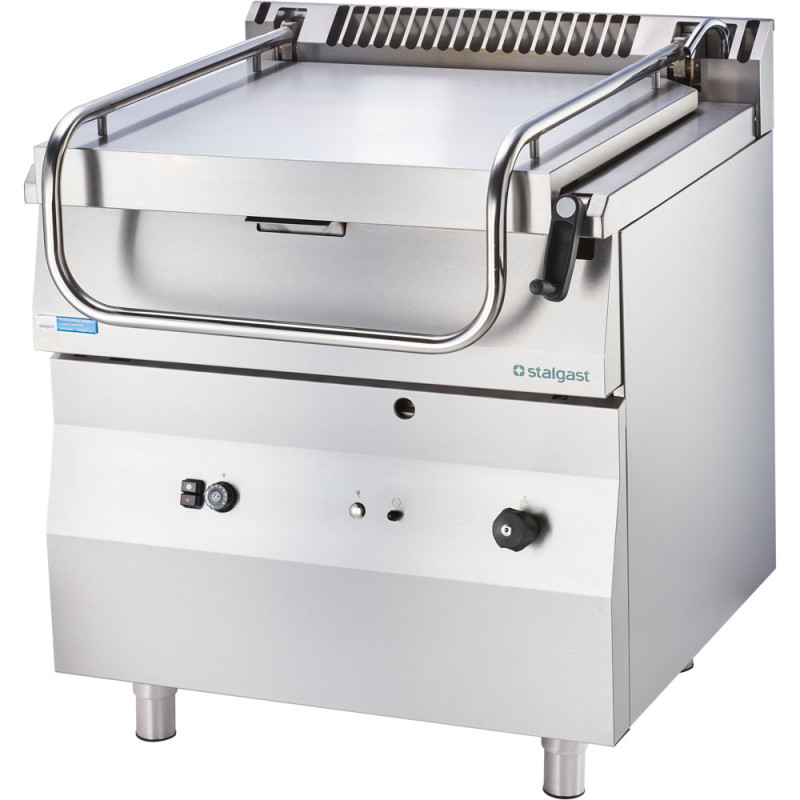 Poêle inclinable à gaz 800x700 - Stalgast  au meilleur prix sur Restock CHR