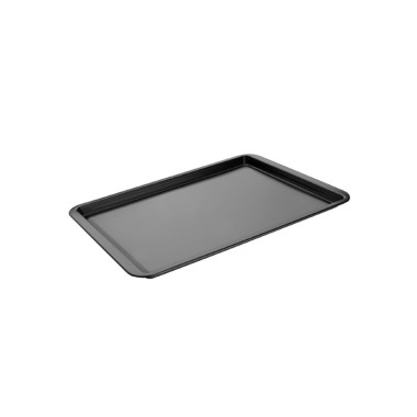 Plaque à pâtisserie antiadhésive en acier carbone - 370 x 257 x 16 mm - VOGUE