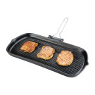 Poêle grill en fonte - 225 x 380 x 37 mm - VOGUE
