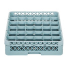 Rehausses de casiers à verres 36 compartiments - 500 x 500 x 45 mm - VOGUE
