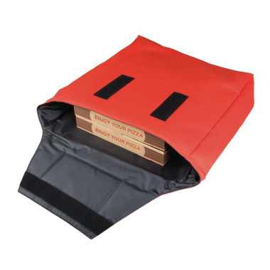 Sac de livraison isotherme pour pizza en polyester - 483 x 419 x 127 mm - VOGUE