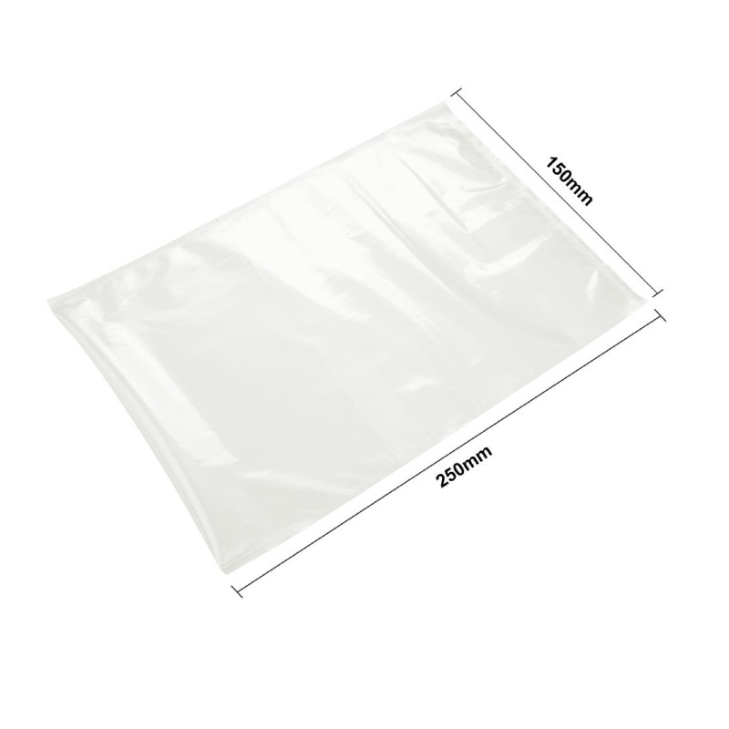 Sacs sous vide compostables (lot de 100) - 250 x 150 x 20 mm - VOGUE