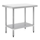 Table de découpe inox 900mm - 900 x 600 x 900 mm - VOGUE