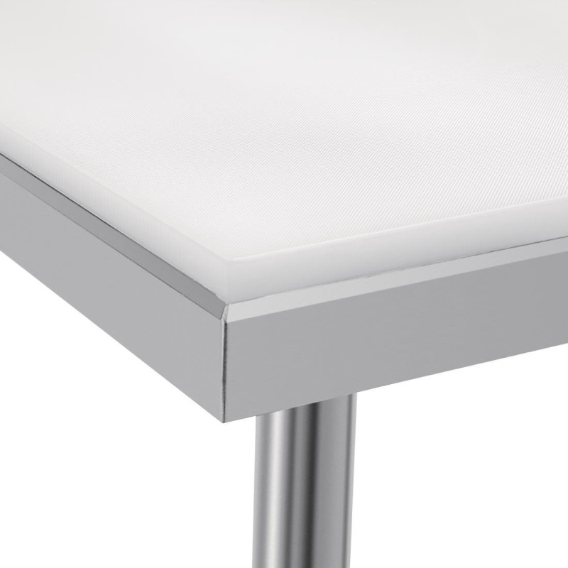 Table de découpe inox 900mm - 900 x 600 x 900 mm - VOGUE
