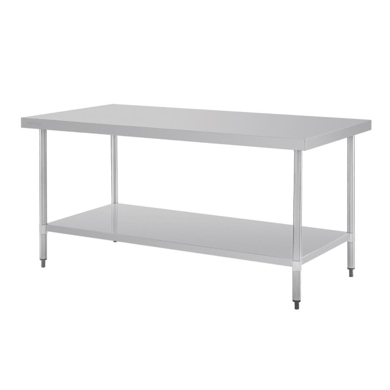 Table inox centrale 1800mm - 1800 x 900 x 900 mm - VOGUE