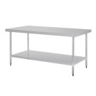 Table inox centrale 1800mm - 1800 x 900 x 900 mm - VOGUE