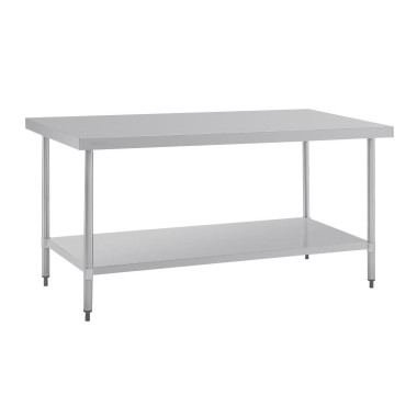 Table inox centrale 1800mm - 1800 x 900 x 900 mm - VOGUE