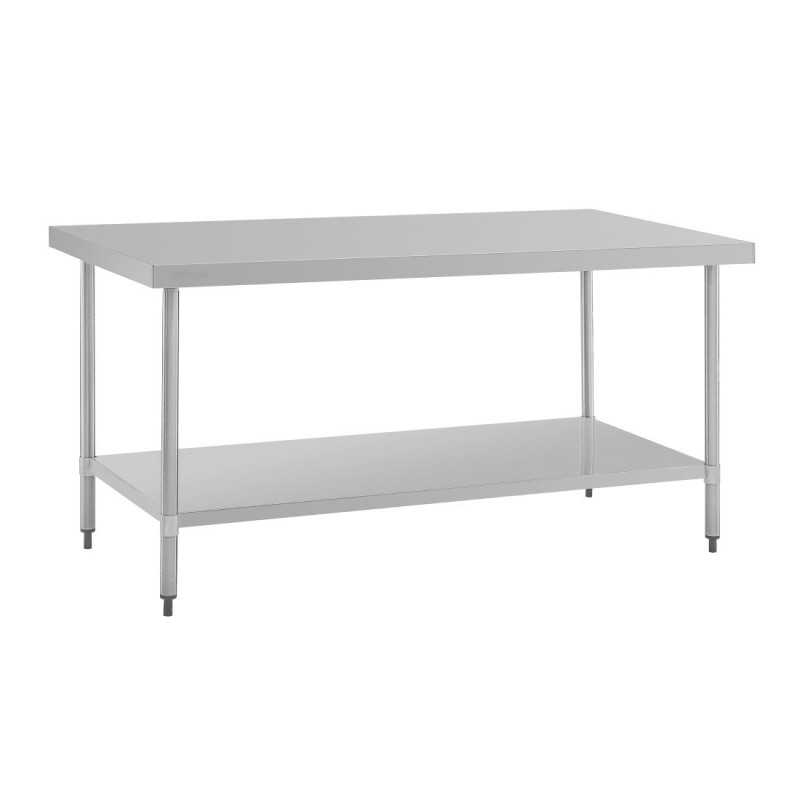 Table inox centrale 1800mm - 1800 x 900 x 900 mm - VOGUE