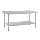 Table inox centrale 1800mm - 1800 x 900 x 900 mm - VOGUE