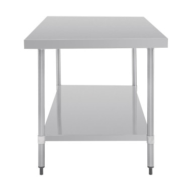 Table inox centrale 1800mm - 1800 x 900 x 900 mm - VOGUE