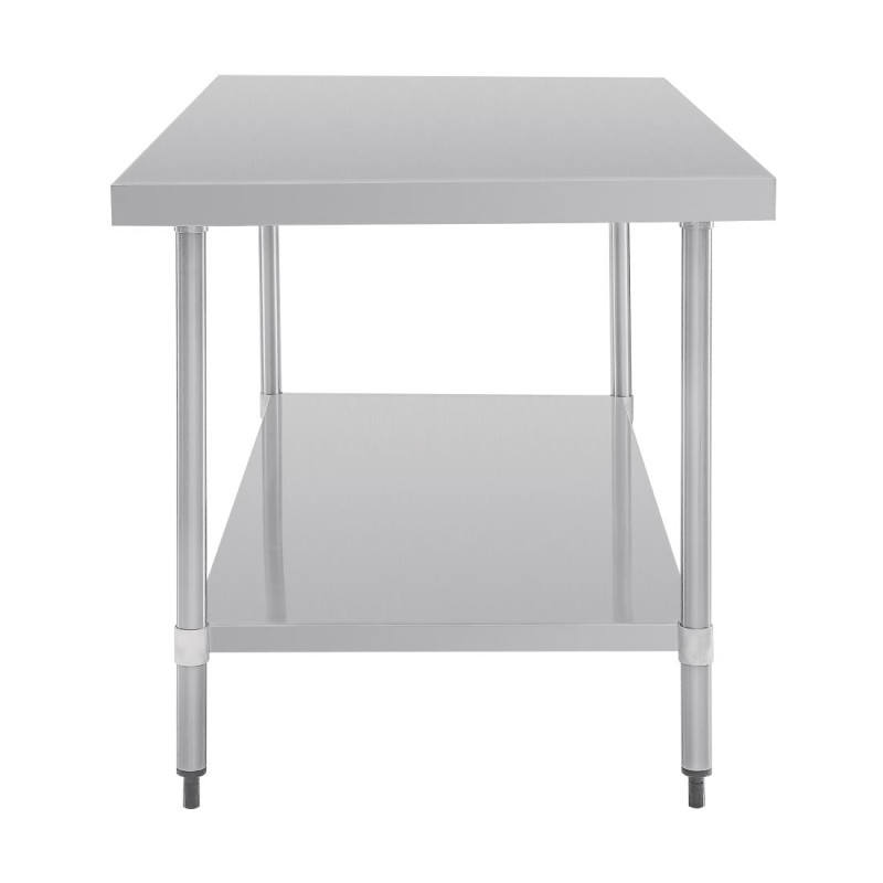 Table inox centrale 1800mm - 1800 x 900 x 900 mm - VOGUE