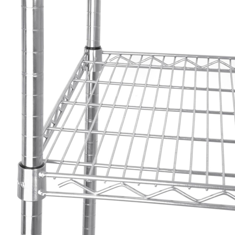 Étagère en kit 4 niveaux - 61 x 183 x 122 mm - VOGUE
