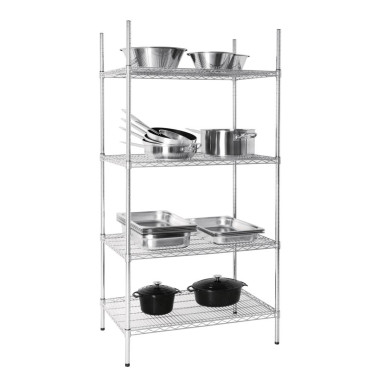 Étagère en kit 4 niveaux - 61 x 183 x 92 mm - VOGUE