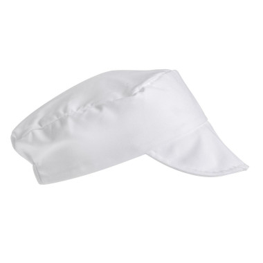 Casquette de boulanger Whites blanche - WHITES CHEFS CLOTHING