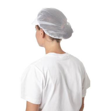 Charlotte à visière Whites blanche - WHITES CHEFS CLOTHING