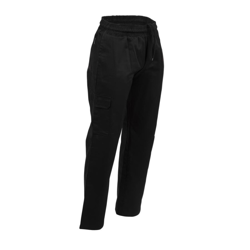 Pantalon cargo Whites noir M - WHITES CHEFS CLOTHING