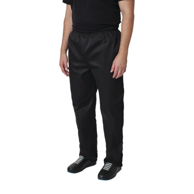 Pantalon de cuisine en polycoton Whites Vegas noir S - 76 x 81 x 84 mm - WHITES CHEFS CLOTHING