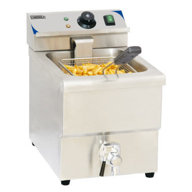 Friteuse électrique avec vidange - 8L - 3250W - Casselin  au meilleur prix sur Restock CHR