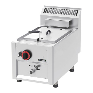 Friteuse gaz à poser avec vidange - 8L - 8000W - Casselin  au meilleur prix sur Restock CHR