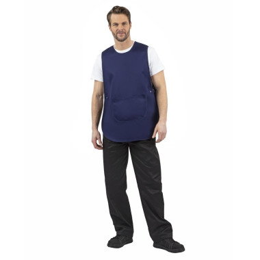 Tablier chasuble avec poche Whites bleu marine - WHITES CHEFS CLOTHING