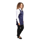 Tablier serveur col en V Whites bleu marine - WHITES CHEFS CLOTHING