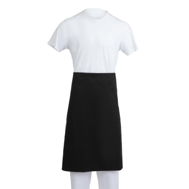 Tablier standard Whites noir - WHITES CHEFS CLOTHING