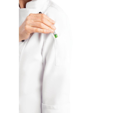 Veste de cuisine mixte Whites Chicago manches longues blanche XL - WHITES CHEFS CLOTHING