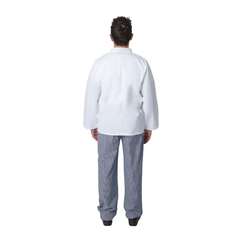 Veste de cuisine mixte Whites Vegas manches longues blanche L - WHITES CHEFS CLOTHING