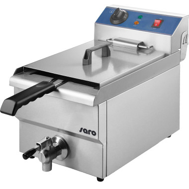 Friteuse - 13L - Température 0/180°C - Cuve amovible - Robinet vidange - Saro  au meilleur prix sur Restock CHR