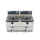 Friteuse - 2 x 10L - 2 Paniers - avec Robinet de Vidange - Maxima  au meilleur prix sur Restock CHR